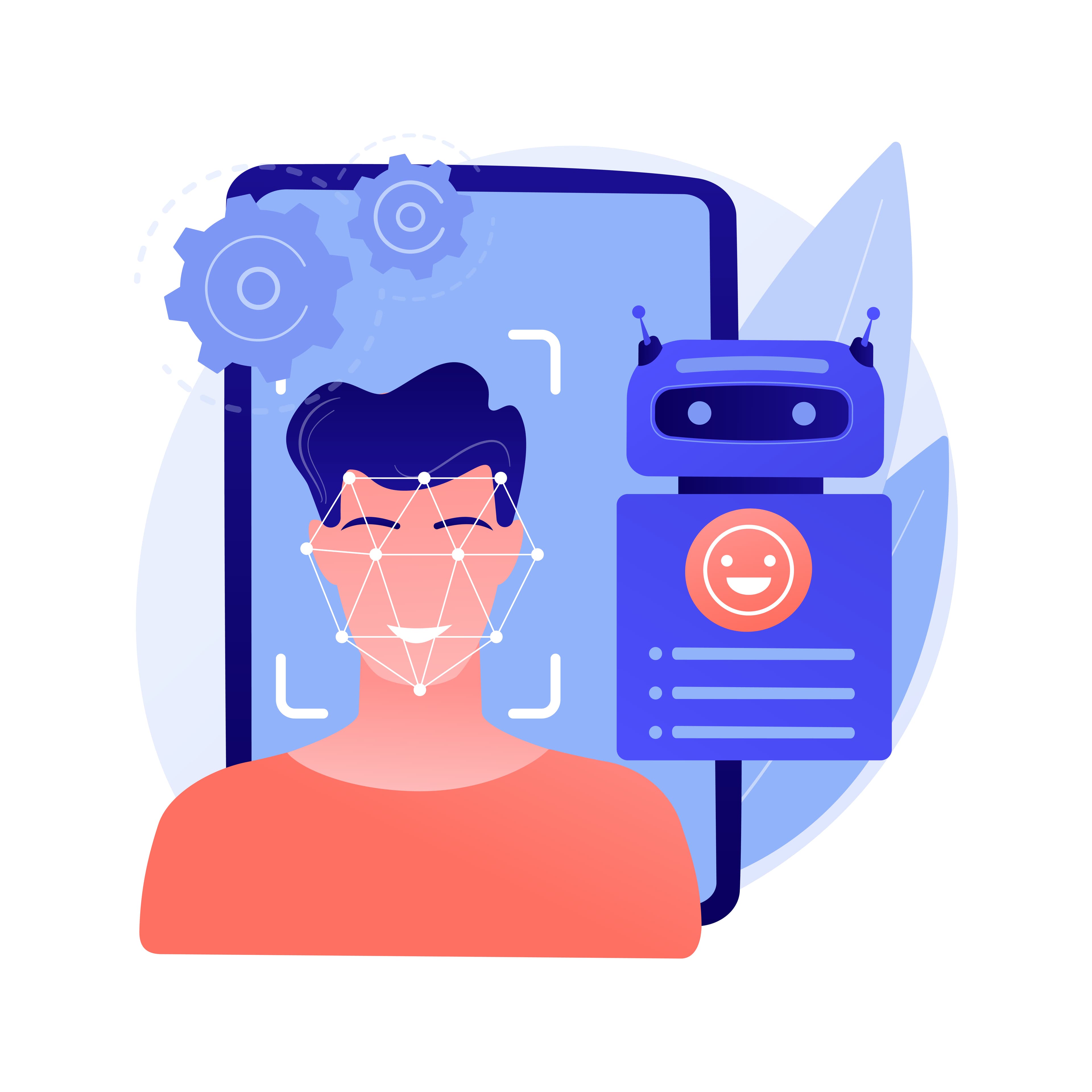 IntelliFRS app-based attendance workflow